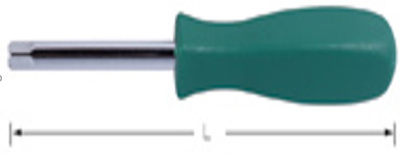 Рукоятка для бит 1/4"  L150мм 61008 Tstop