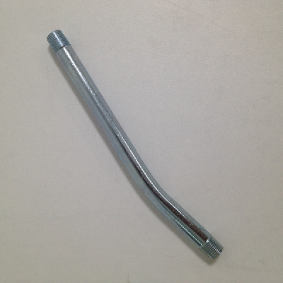 Трубка жесткая (переходник) для шприца плунжерного, изогнутая 