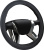 Оплетка винил Bold Vinyl M (37-39см) рисунок соты Черная, черная полоса (OPLA0113), шт. AZARD 