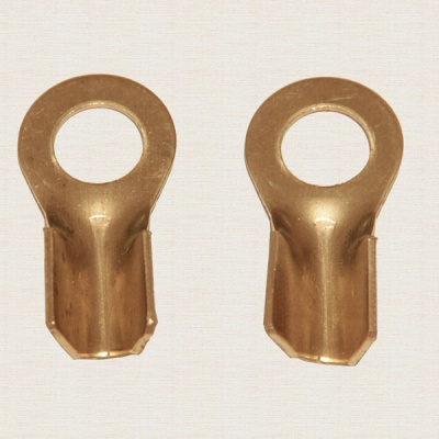 Клемма кольцевая массы латунь D10 мм (2 шт), к-т   Klemos  НП-10