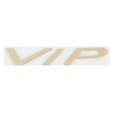Наклейка металлизированная VIP, 140*30мм, золото SKYWAY (SNO.94 GOLD)