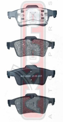 1360254/4387371    Колодки тормозные дисковые AKYOTO AKD-2220  FORD FOCUS 2004->  RR