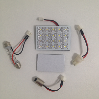 Светодиодная плата 24V (50*35мм) 20LED SUPER WHITE SET№2 (24-2-SW), к-т