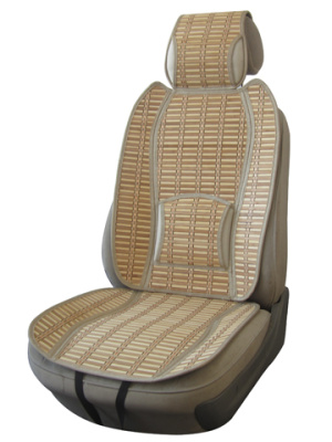 Накидка бамбуковая передняя, с поддержкой спины, 135*45 см, Summer-06, бежевый, шт. SKYWAY S01302031