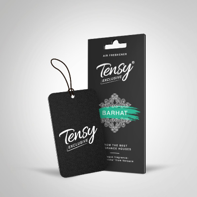 Ароматизатор подвесной пластина Бархат (Eau fraiche,Versace) мужской TA-25 Tensy Exclusive(1/40)