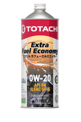 Масло моторное TOTACHI ExtraFuel SN/RC 0W20 ( 1 л.) синт бенз PAO  ILSAC GF-5 (уп.12 шт.)