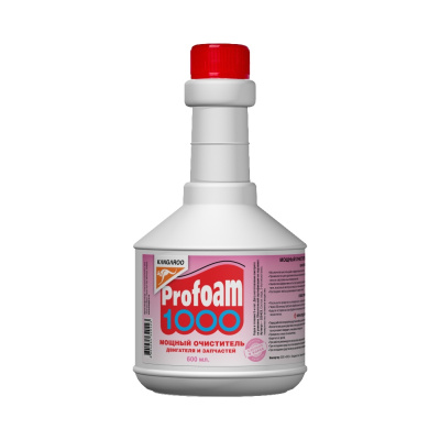 Очиститель мощный двигателя PROFOAM 1000,  600 мл, сменный блок KANGAROO (320423X) Ю.Корея (1/20)