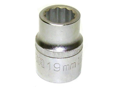 Головка торцевая 3/4" (12 гран) H52мм (звездочка) 27 мм  16609 SATA  (1/4)