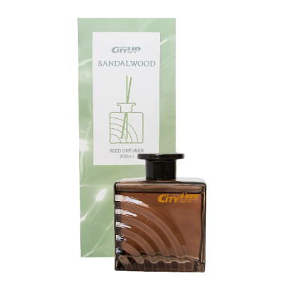 Ароматизатор жидкий флакон/палочки SANDALWOOD, 200мл CA-365, CityUp (1/12)