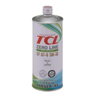 Масло моторное TCL Zero Line Fully Synth, Fuel Economy, SP, GF-6, 5W30, 1л (1/12) Синтетика 