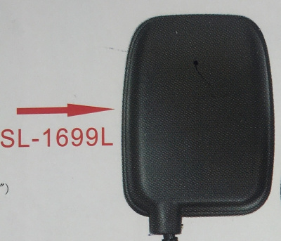 Зеркало заднего вида  SL-1699L   (130*170 мм SR600) на стойку T.Dyna /Toyoace