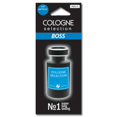 Ароматизатор подвесной пластина COLOGNE Selection Boss PCOL- 71  (1/600)