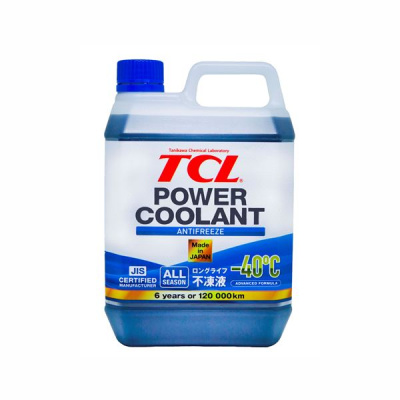 Антифриз Увеличенный срок замены (до 6 лет) -40C, 2л Синий TCL PC2-40B (Япония)  (уп12шт) 