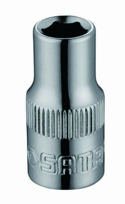 Головка торцевая 1/4" ( 6 гран) H24.5мм   6 мм  11306 SATA  (1/12)