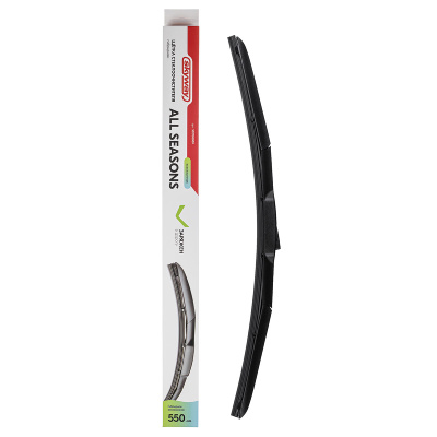 Щетка стеклоочистителя гибридная всесезонная  ALL SEASONS  550 мм /22 SKYWAY S02705009