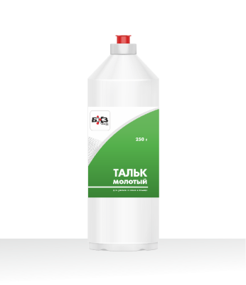 Тальк молотый для ремонта шин и камер, 250 г.  БХЗ
