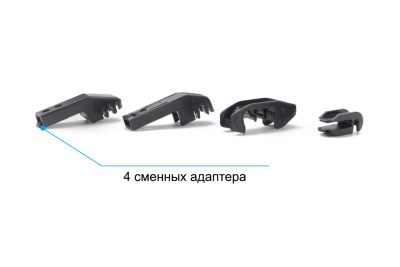 Щетка стеклоочистителя бескаркасная 430 мм /17  BRUSH A