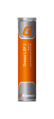 Смазка литиевая GREASE L EP2, 0.4 кг. (туба под шприц) G-Energy (уп.24 шт.)