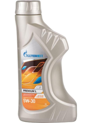 Масло моторное PREMIUM L  5w30  SL/CF, 1л  Gazpromneft   (уп.12 шт.) (п/синт.) 