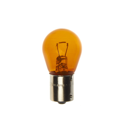 Лампа 12V 21W BA15S/ S25 Orange KOITO (4570A)  (1/10)