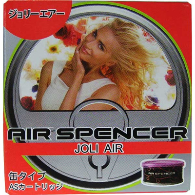 Ароматизатор на панель керамика банка металл AIR SPENSER(A-100) JOLI AIR/яблоко+персик