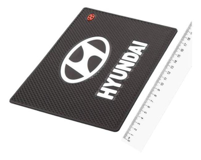 Коврик на панель плоский 185*115мм, черный HYUNDAI  HX-01 SW