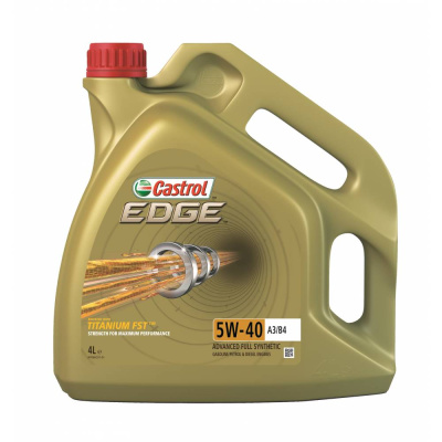 Масло моторное Castrol EDGE  5w40 Titanium FST™ A3/B4, 4L  (уп.4 шт.) API  SN/CF  синтетика