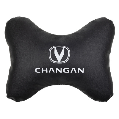 Подушка подголовник Косточка экокожа 30*20 см, Черная CHANGAN S08002034 SW