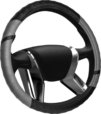 Оплетка винил Vinyl M (37-39см) Черно-серая (OPL00006), шт. AZARD 