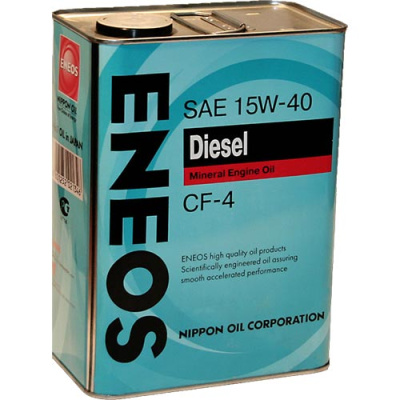 Масло моторное ENEOS CF-4 Diesel 15w40,  0.94 л. (1/20) минеральное (выводится)