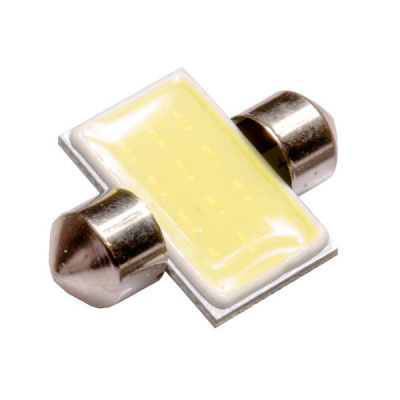 Светодиод T11*31 12V WHITE COB (С5W)  SKYWAY S08201152, (к-т 2шт.)