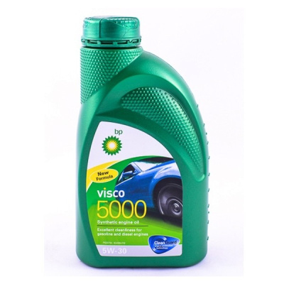 Масло моторное BP Visco 5000 5w30, 1L  A3/B4/API SL/CF (уп.12 шт.) синт. 