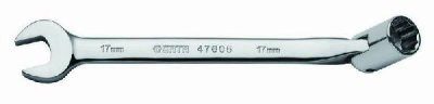 47602 SATA Ключ комбинированный 12 мм (рожковый/шарнирная головка) L191мм (1/6)