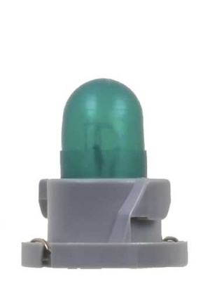 Лампа 14V T4.8 100mA green ( KOITO ) (уп.10 шт.) E1581