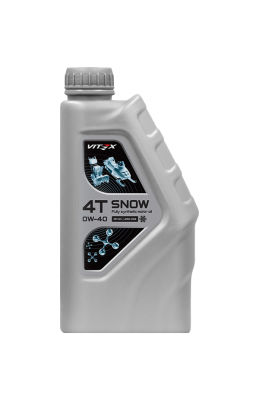 Масло 4-тактное SNOW 4T  0W40, 1л  VITEX  API SN, JASO MA2 синтетика (1/15) 