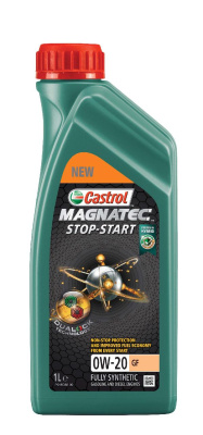 Масло моторное Castrol Magnatec  0w20 Stop-Start E, 1L API SN, GF-5  (уп.12 шт.) синтетика 