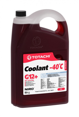 Антифриз TOTACHI Niro Coolant Red -40°С (красный)  5 кг 