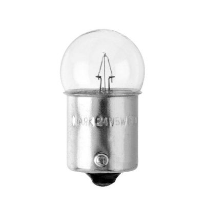 Лампа 24V  5W BA15S R5W Маяк (62405/82405)  (1/100) 