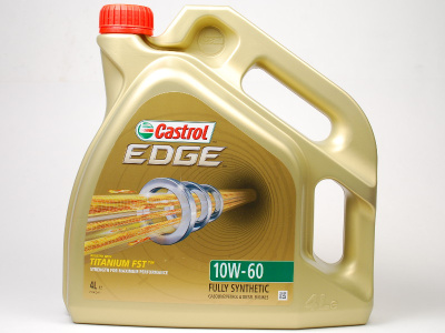 Масло моторное Castrol EDGE 10w60 Titanium FST™ A3/B4, 4L  (уп.4 шт.)  API  SM/CF