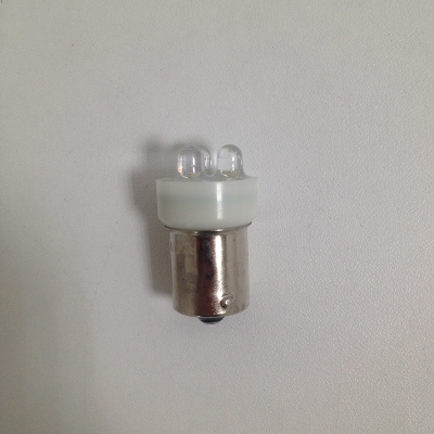 Светодиод T15 12V WHITE  3LED BA15s (МАЯК) (12T15-W/3LED)