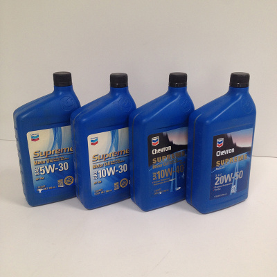 Масло моторное Chevron Supreme 10W30, 1Q  (уп.-12 шт.)