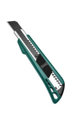 Нож канцелярский с лезвием 18*100*0.5 мм 8 секций   93422A  SATA  