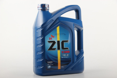 Масло моторное ZIC X 5000 10w40  CI-4/SL, 6L (уп 3 шт) п/синт диз  