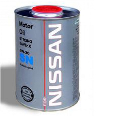 NISSAN Motor Oil  5W30 SN, 1L метал уп (синтетика) KLAN3-05304 (1/24)
