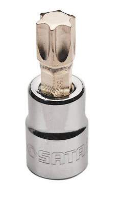 Наконечник 3/8" L48мм со вставкой TORX Т-60, шт   22111 SATA  (1/6)