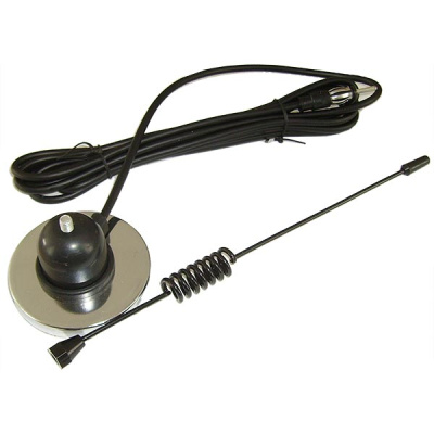 Антенна AM/FM магнитная AN-543/ PS543 (19 см, кабель 304 см) черная  