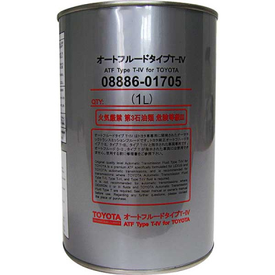 TOYOTA  ATF Type T-IV, 1L  метал уп 08886-01705 (для АКПП) (1/24)