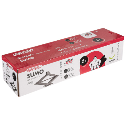 Домкрат ромбовидный винтовой 2т, высота 110-440 мм  SUMO SKYWAY S01801010 (1/10)
