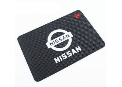 Коврик на панель плоский 260*130 мм black NISSAN