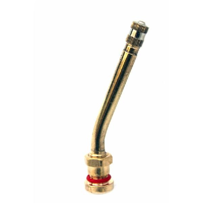 Вентиль для бескамерных шин грузовой латунь гнутый  95 мм , угол 17,5°  (V3.20.2) 